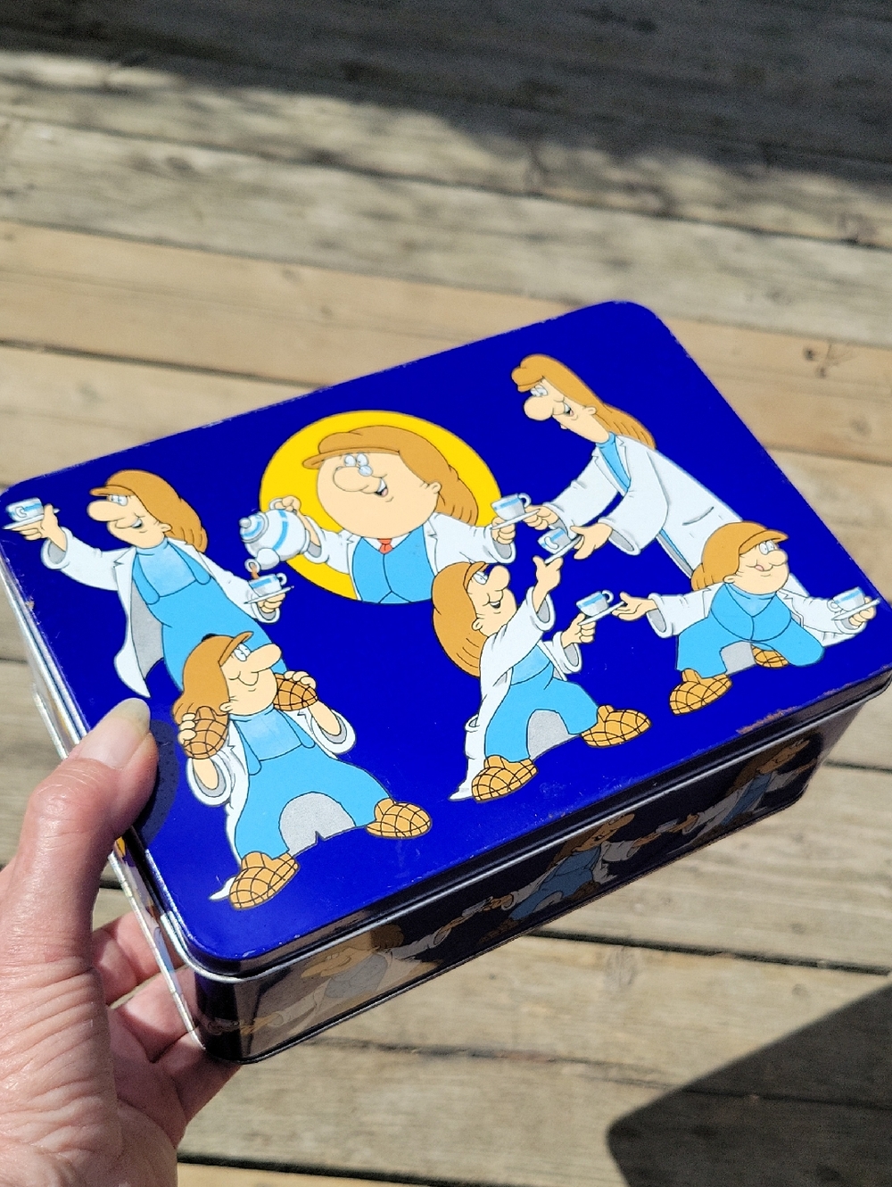 Vintage Tetley Tea Tin